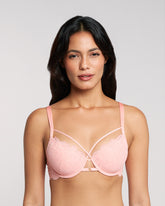 La Senza Obvious Full Coverage Bra Orange / 34B